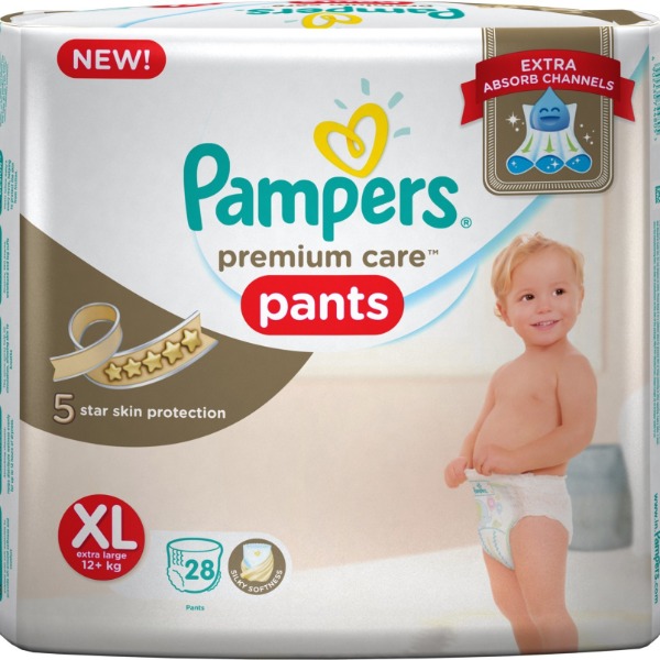 Pampers Premium Care Extra Large Size Diapers Pants 44 Count